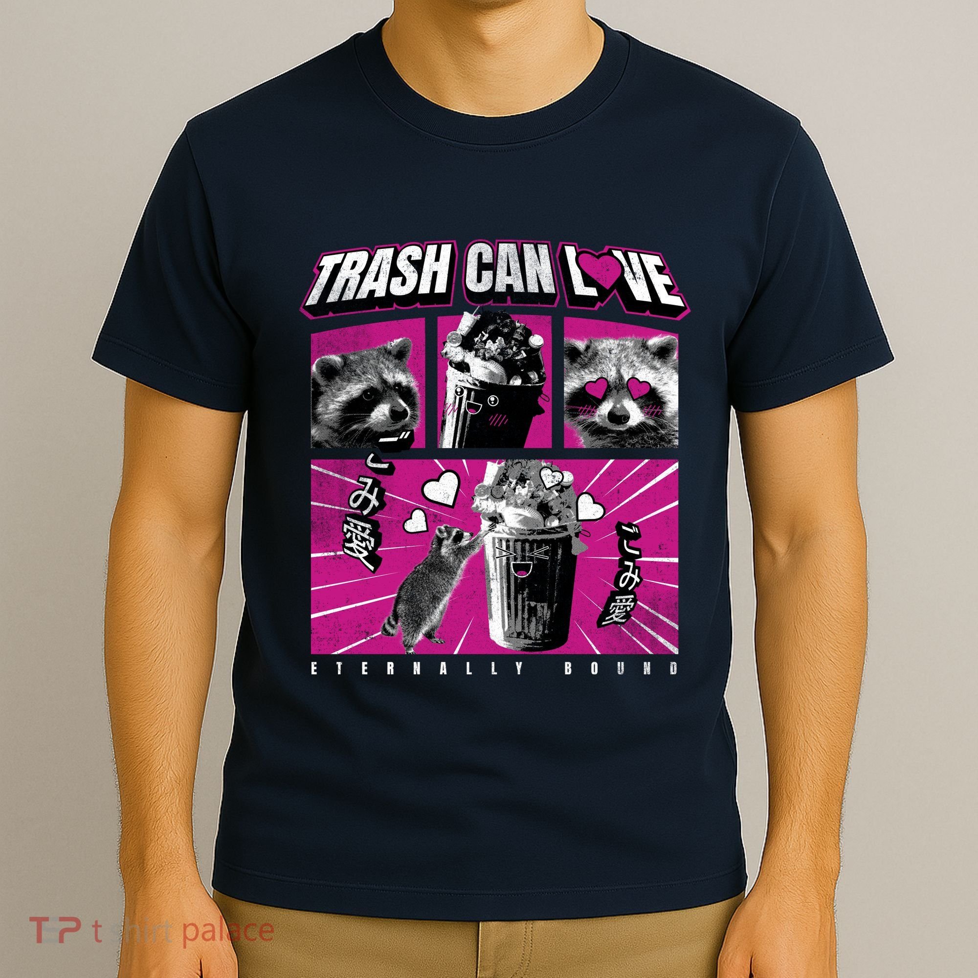 Raccoon Comic T-Shirt