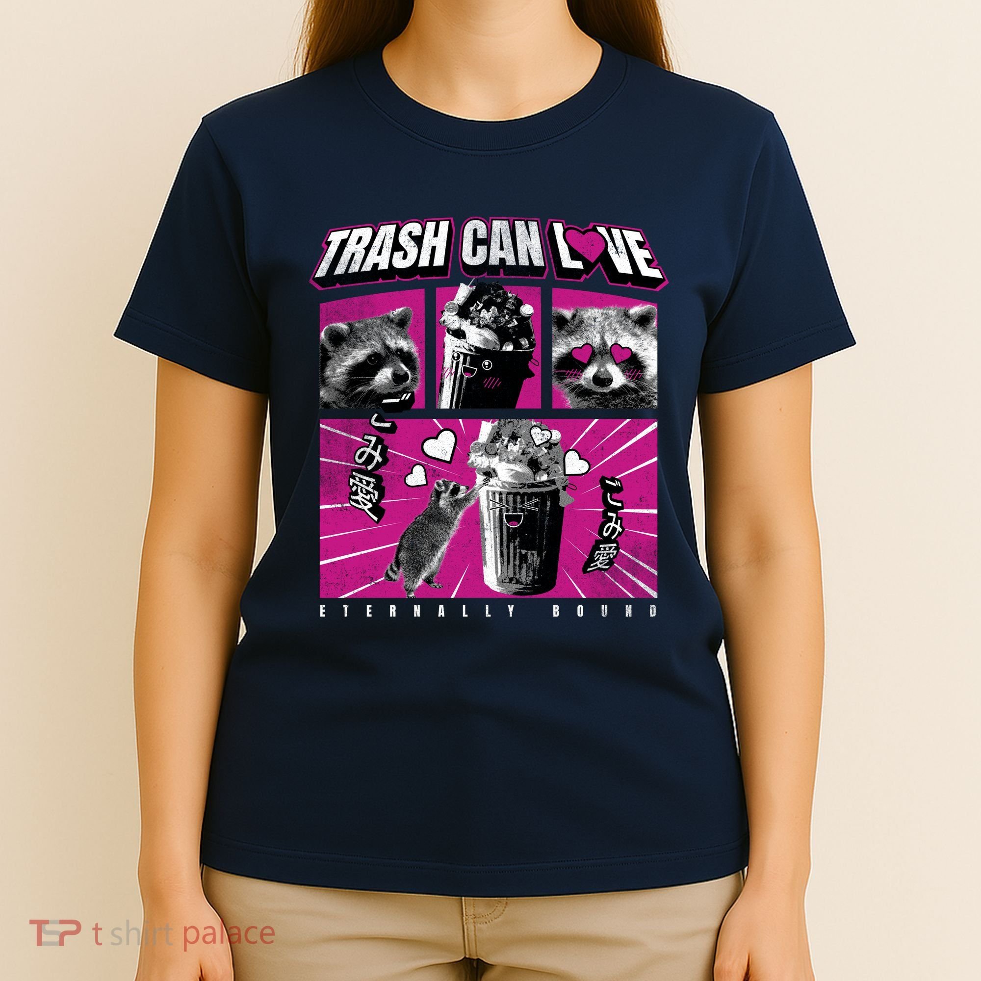 Raccoon Comic T-Shirt