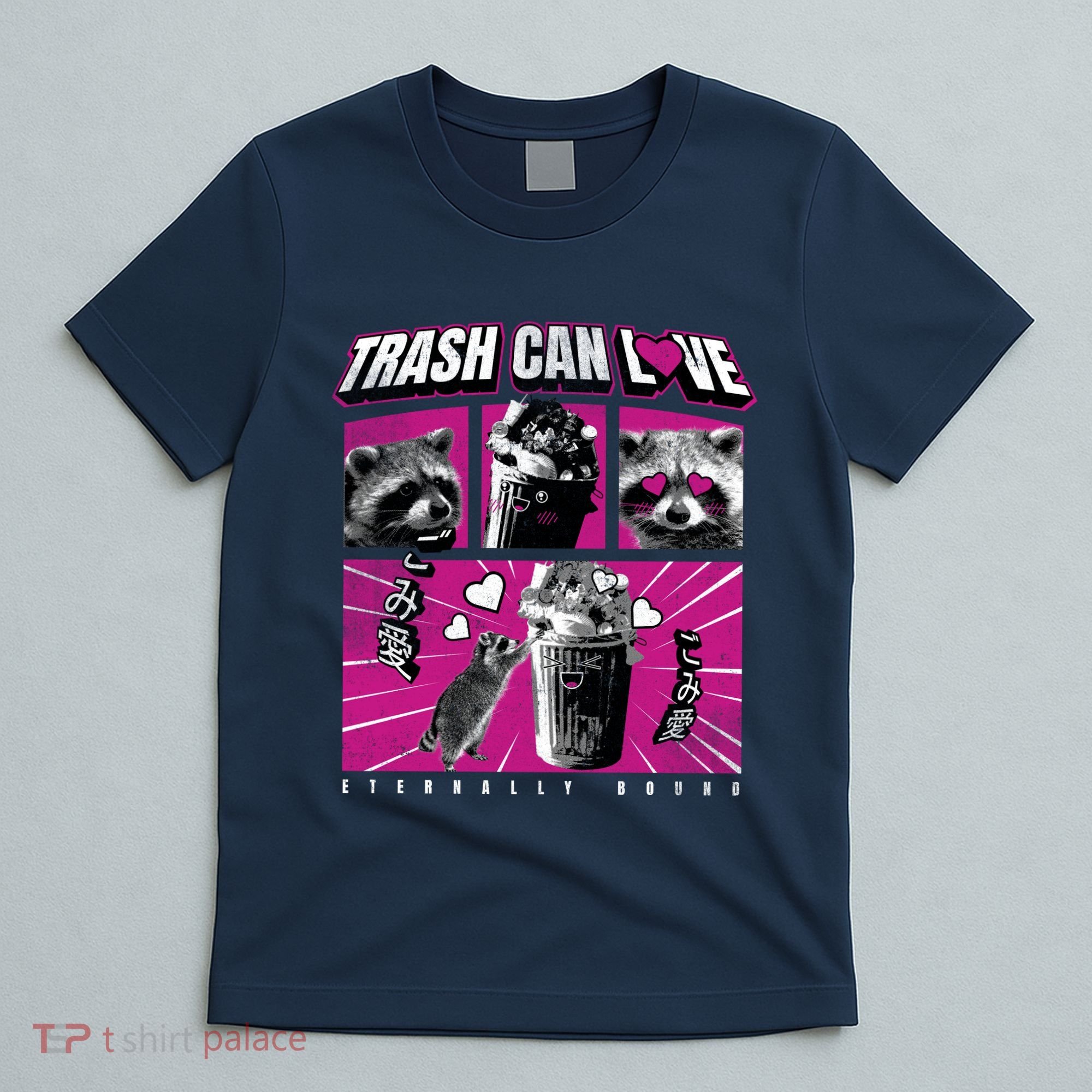 Raccoon Comic T-Shirt