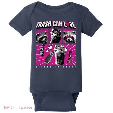 Raccoon Comic Baby Bodysuit