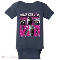 Raccoon Comic Baby Bodysuit thumb 0