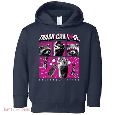 Raccoon Comic Toddler Hoodie