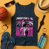 Raccoon Comic Tank Top thumb 4