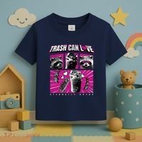 Raccoon Comic Toddler T-Shirt thumb 3