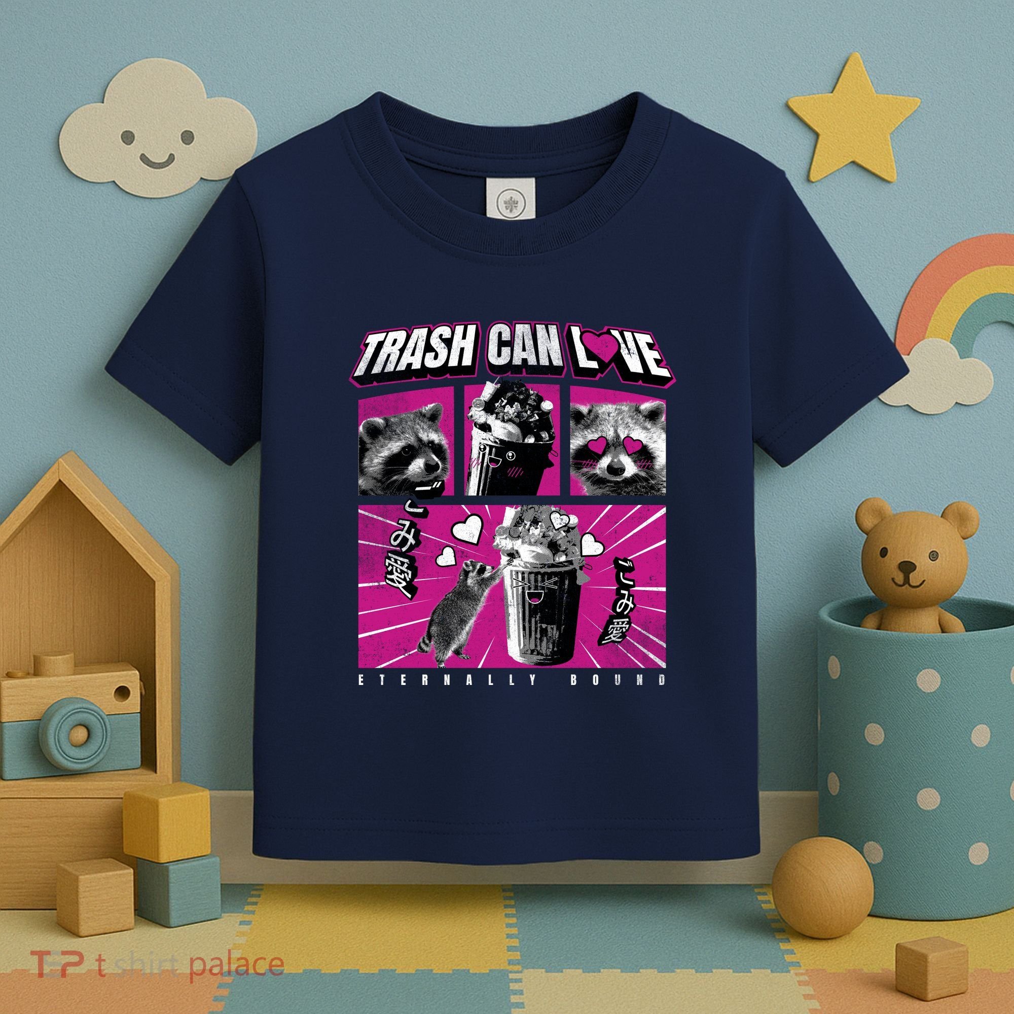Raccoon Comic Toddler T-Shirt
