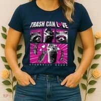 Raccoon Comic Women's T-Shirt thumb 2