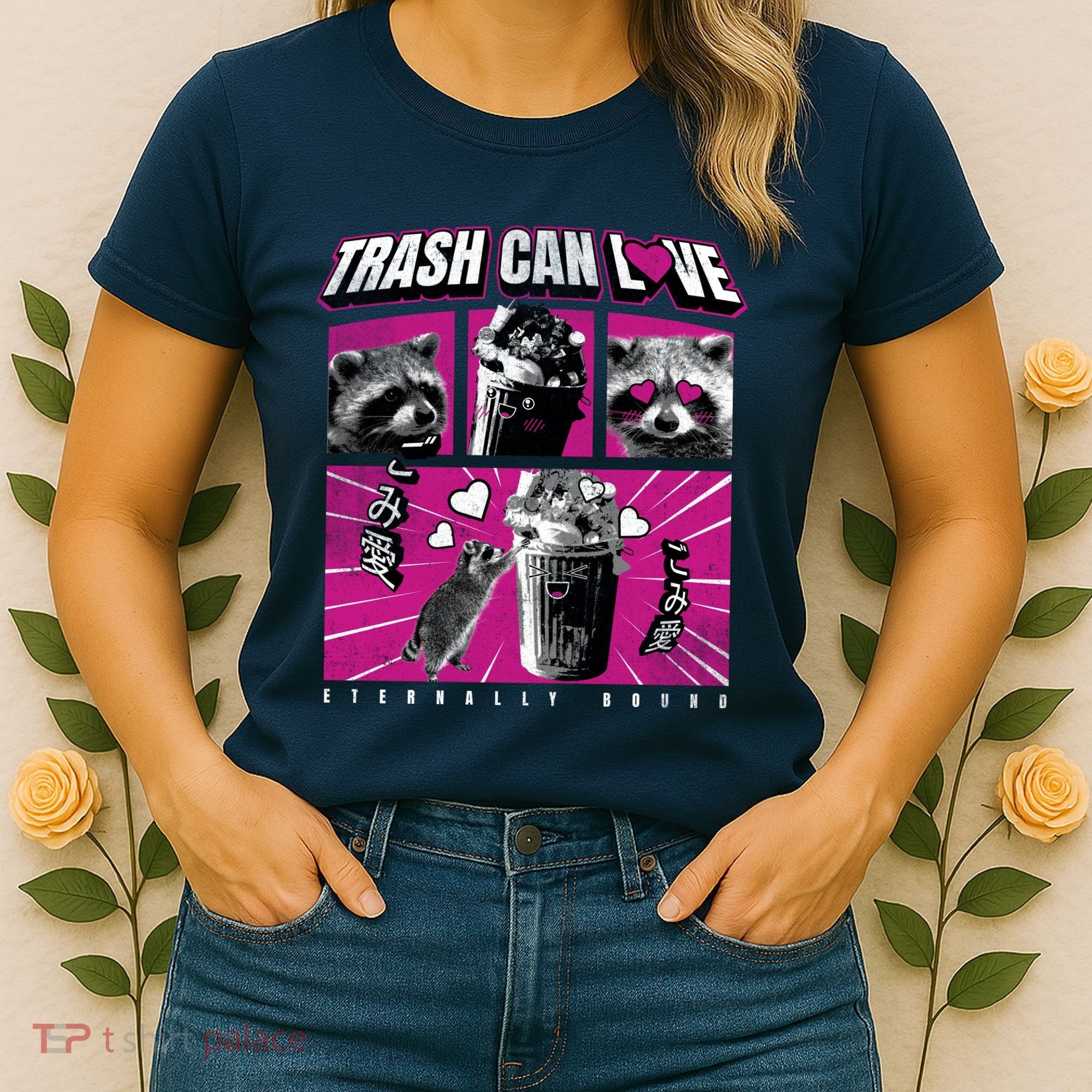 Raccoon Comic Women's T-Shirt