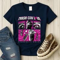 Raccoon Comic Women's T-Shirt thumb 3