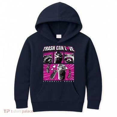 Raccoon Comic Kids Hoodie