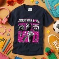 Raccoon Comic Kids T-Shirt thumb 3