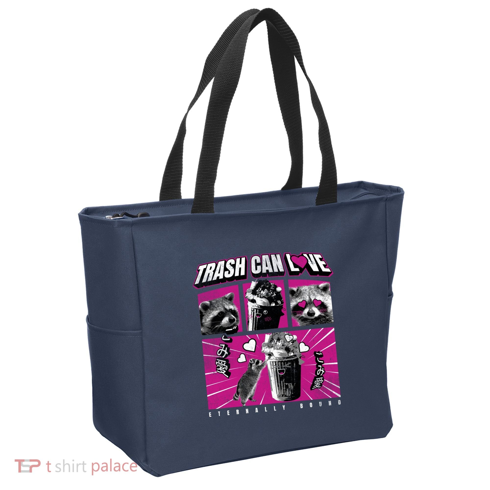 Raccoon Comic Tote Bag