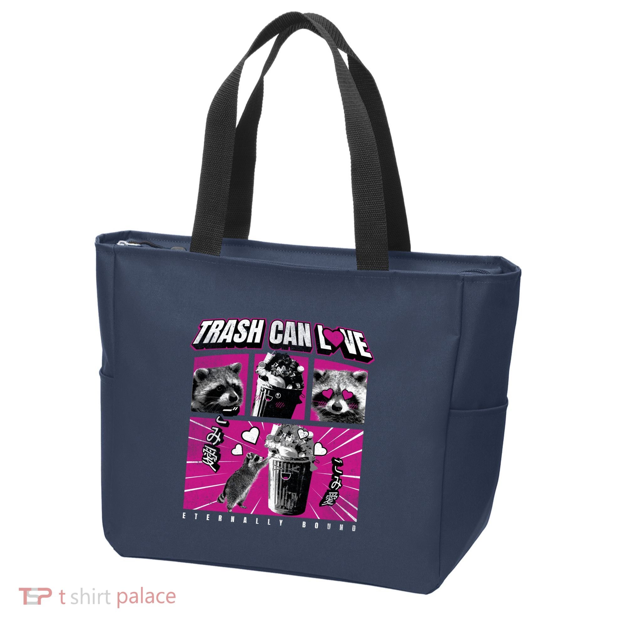 Raccoon Comic Tote Bag
