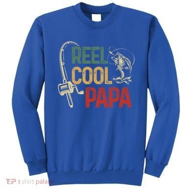 Reel Cool Reel Cool Papa Gift Sweatshirt
