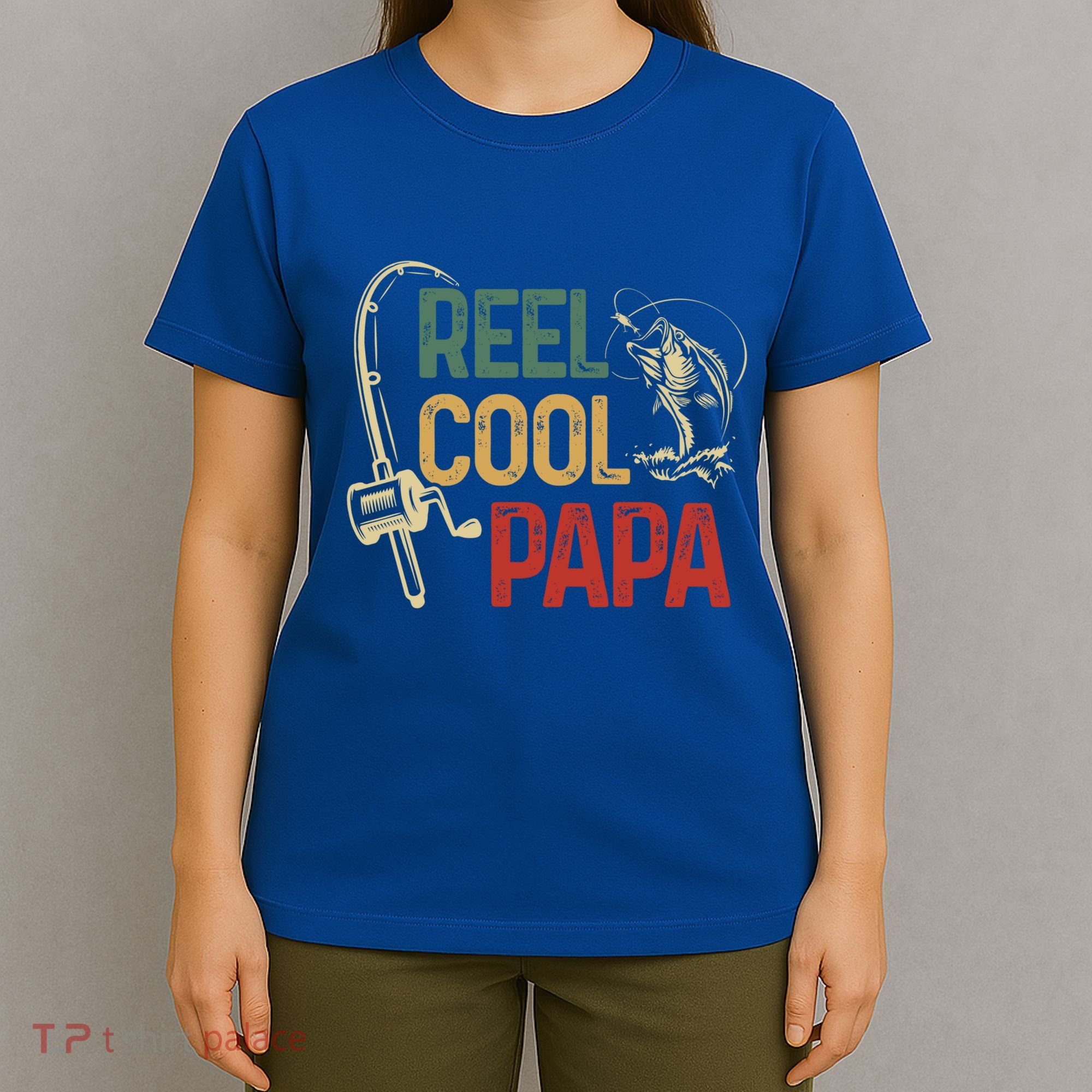 Reel Cool Reel Cool Papa Gift T-Shirt