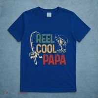 Reel Cool Reel Cool Papa Gift T-Shirt thumb 5