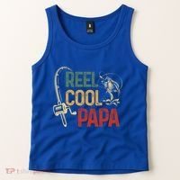 Reel Cool Reel Cool Papa Gift Tank Top thumb 2