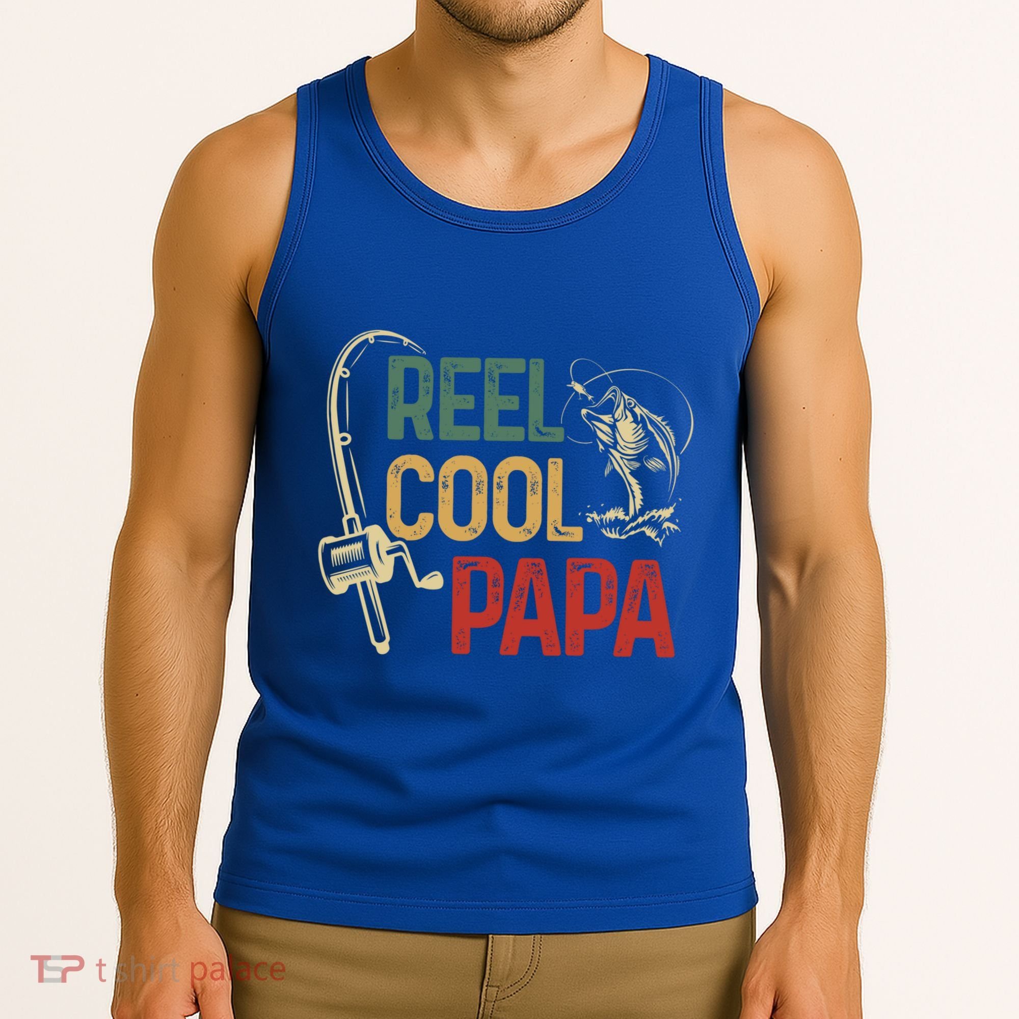 Reel Cool Reel Cool Papa Gift Tank Top