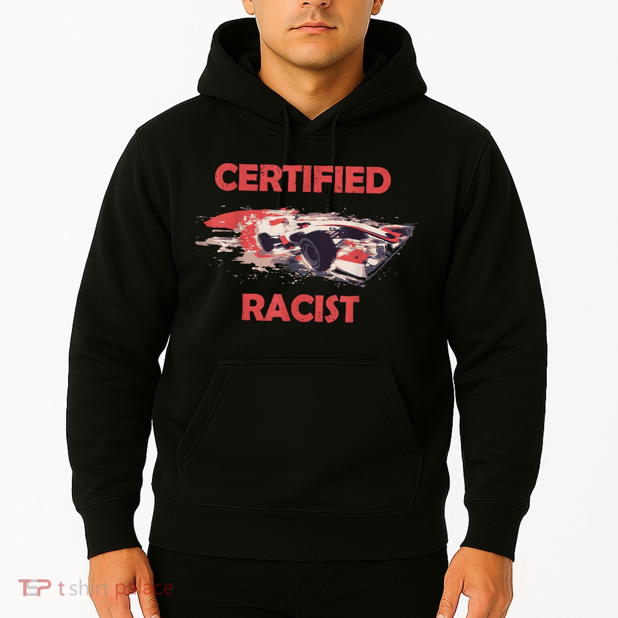 Retro Certified Racist Certified Racer Boost Speedster Hoodie