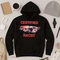 Retro Certified Racist Certified Racer Boost Speedster Hoodie thumb 3