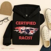 Retro Certified Racist Certified Racer Boost Speedster Hoodie thumb 4