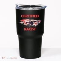 Retro Certified Racist Certified Racer Boost Speedster Tumbler thumb 0