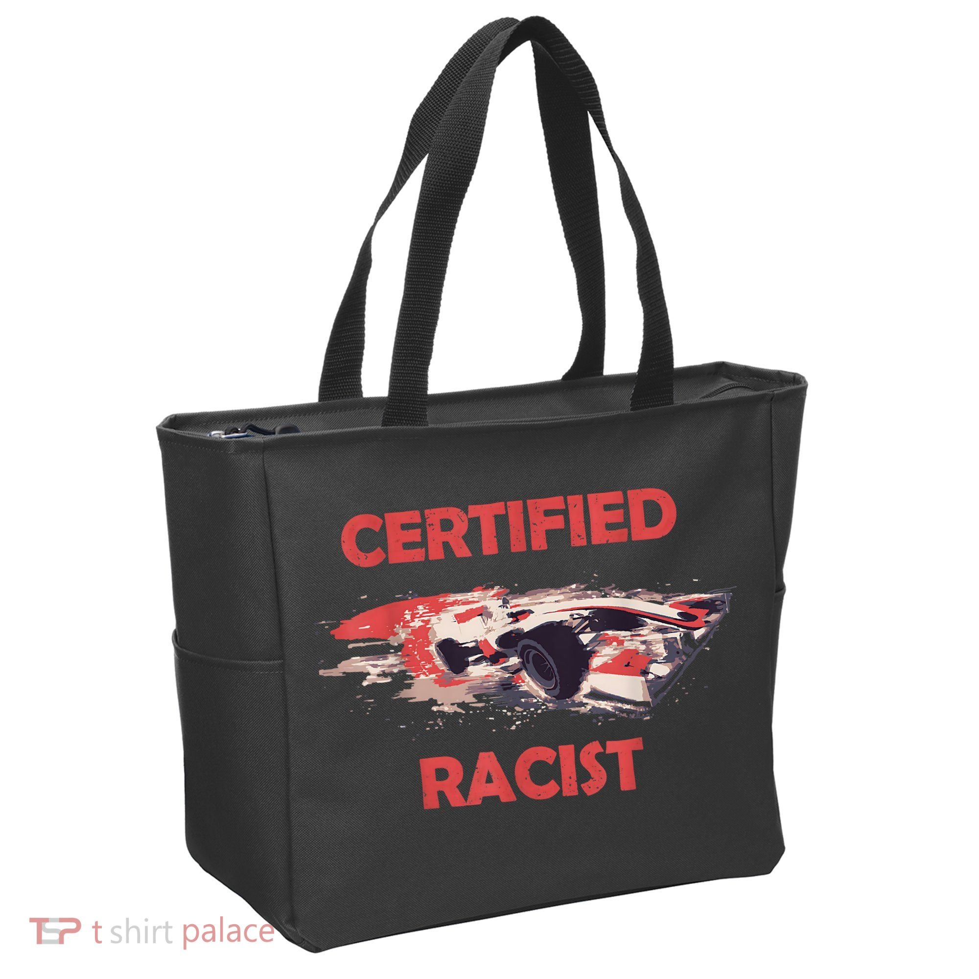 Retro Certified Racist Certified Racer Boost Speedster Tote Bag