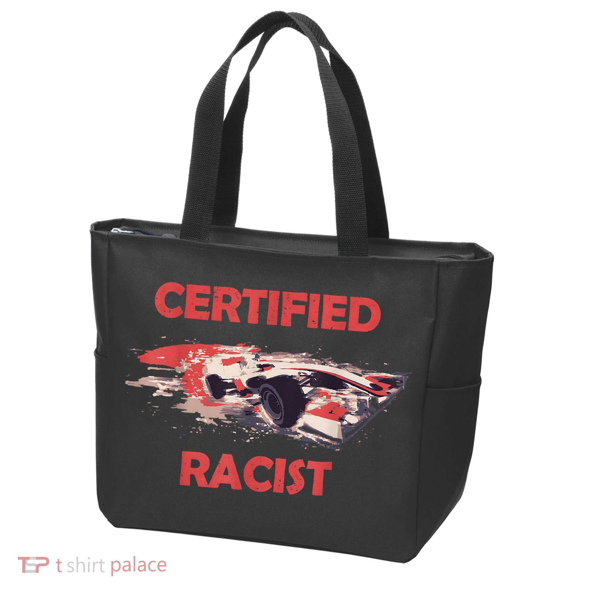 Retro Certified Racist Certified Racer Boost Speedster Tote Bag