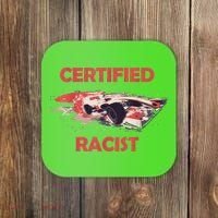 Retro Certified Racist Certified Racer Boost Speedster Coaster thumb 0