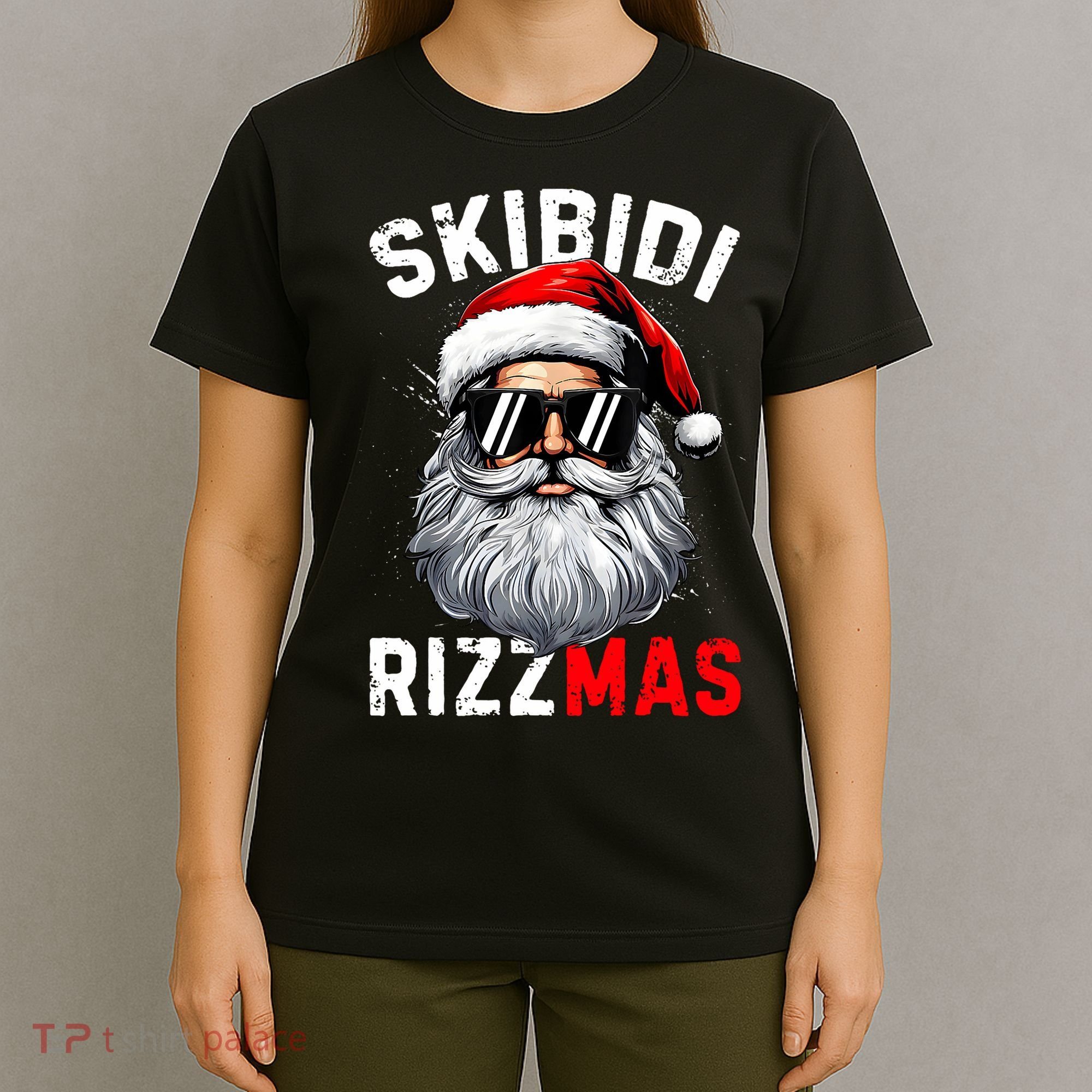 Rizzmas Christmas Rizz Santa Claus Charisma Xmas T-Shirt