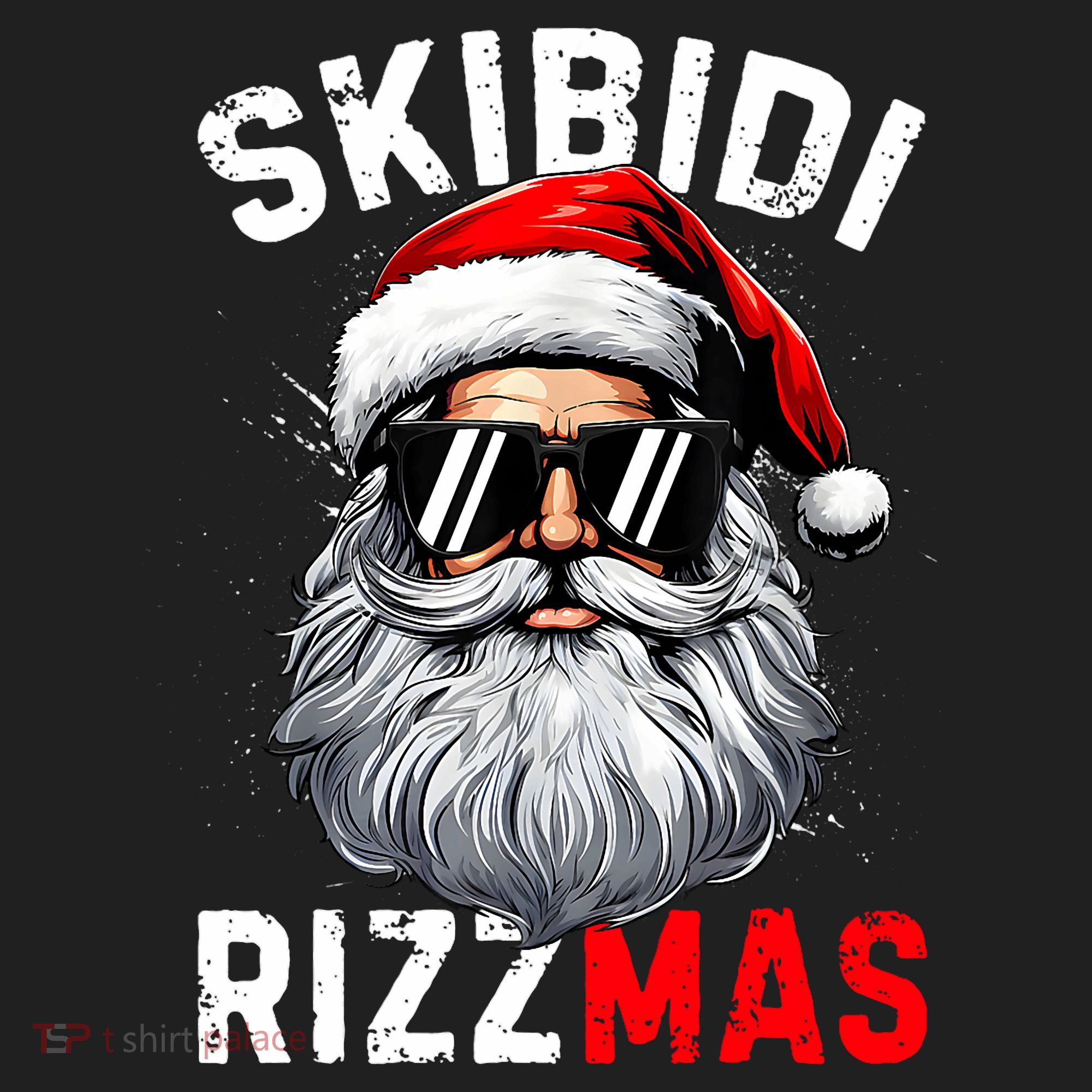 Rizzmas Christmas Rizz Santa Claus Charisma Xmas Beanie