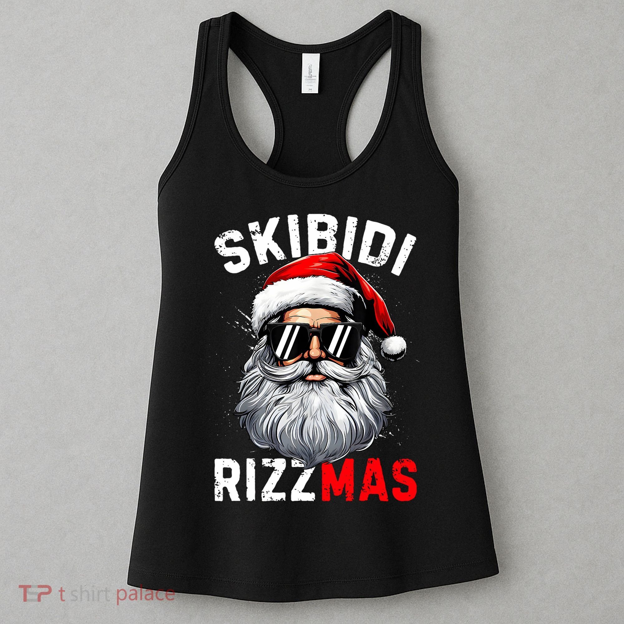 Rizzmas Christmas Rizz Santa Claus Charisma Xmas Women's Tank Top