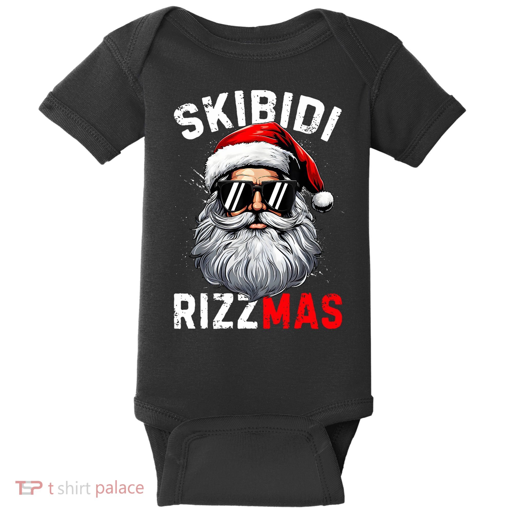 Rizzmas Christmas Rizz Santa Claus Charisma Xmas Baby Bodysuit
