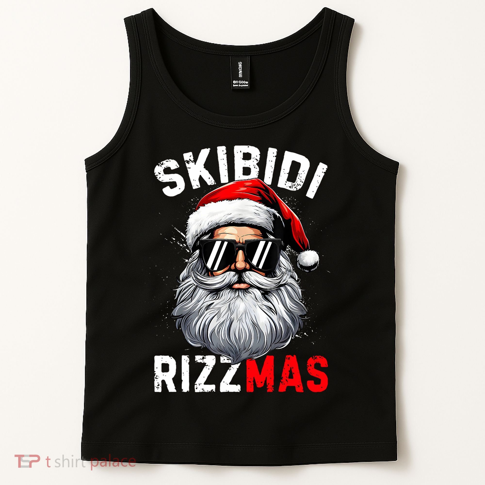 Rizzmas Christmas Rizz Santa Claus Charisma Xmas Tank Top