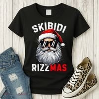 Rizzmas Christmas Rizz Santa Claus Charisma Xmas Women's T-Shirt thumb 3
