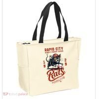 Rapid City Rats Retro Minor League Baseball Team Tote Bag thumb 2