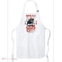 Rapid City Rats Retro Minor League Baseball Team Apron thumb 0