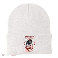 Rapid City Rats Retro Minor League Baseball Team Beanie thumb 0