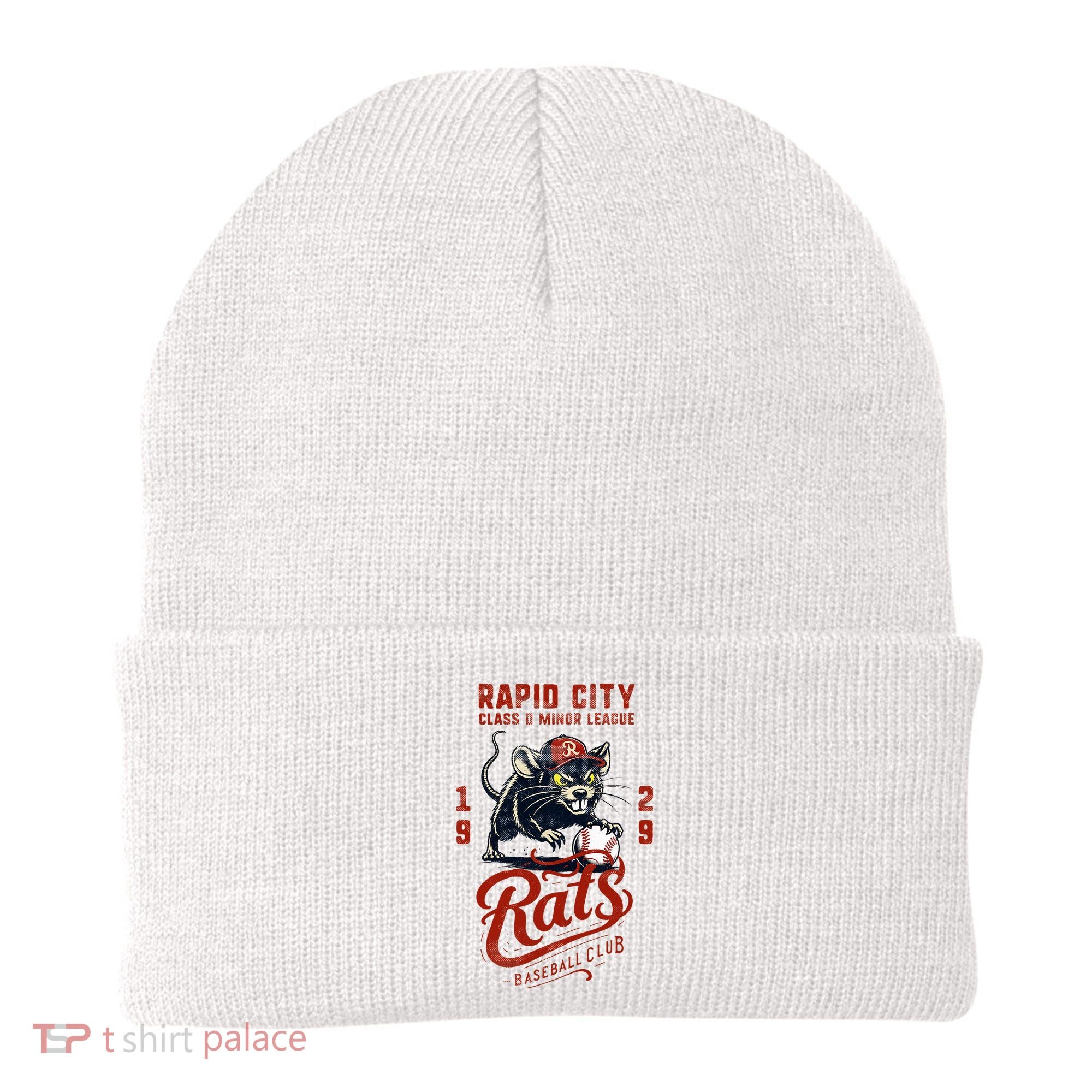Rapid City Rats Retro Minor League Baseball Team Beanie