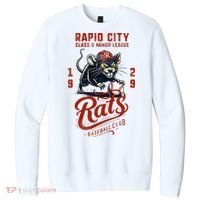 Rapid City Rats Retro Minor League Baseball Team V.I.T. Fleece Crew Sweatshirt thumb 0