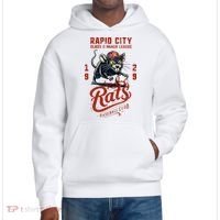 Rapid City Rats Retro Minor League Baseball Team District V.I.T. Heavyweight Hoodie thumb 0