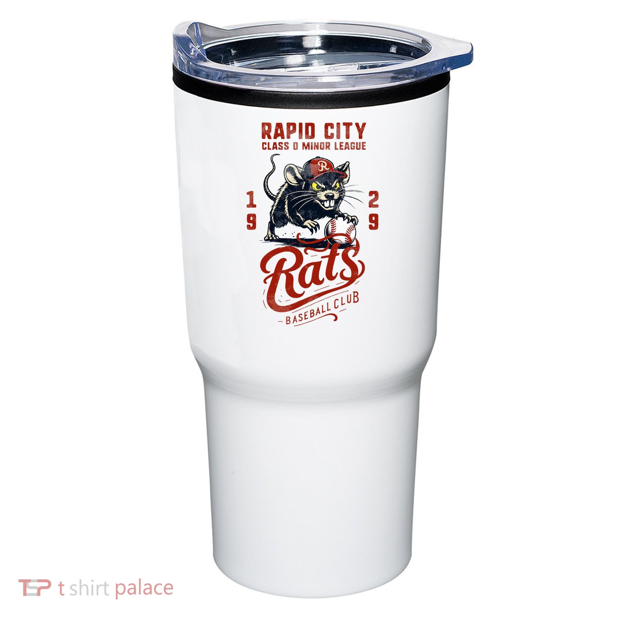 Rapid City Rats Retro Minor League Baseball Team Tumbler