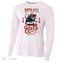 Rapid City Rats Retro Minor League Baseball Team Cooling Performance Long Sleeve Crew thumb 0