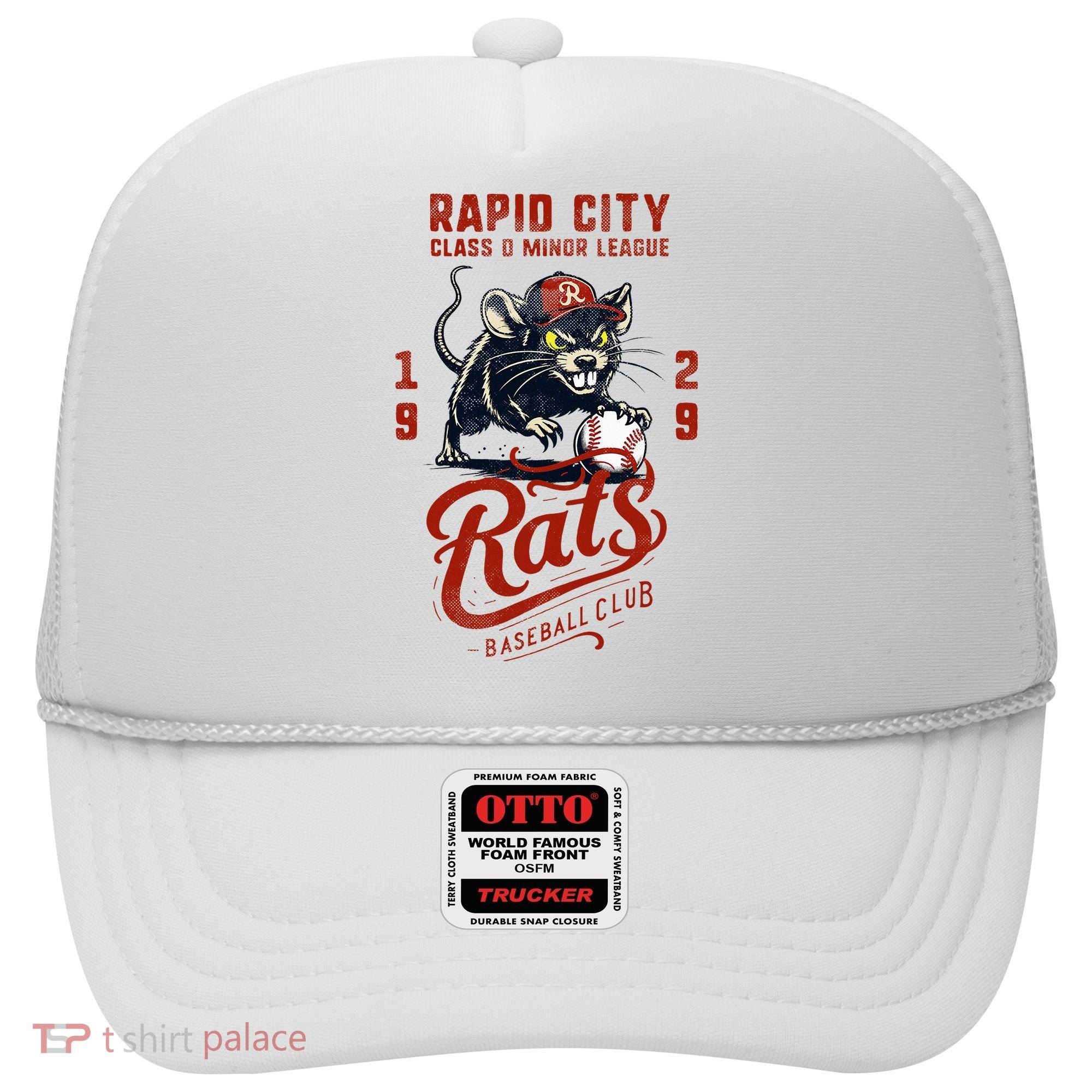 Rapid City Rats Retro Minor League Baseball Team Hat