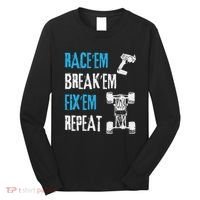 Rc Car Remote Control Racing Gift Long Sleeve Shirt thumb 0