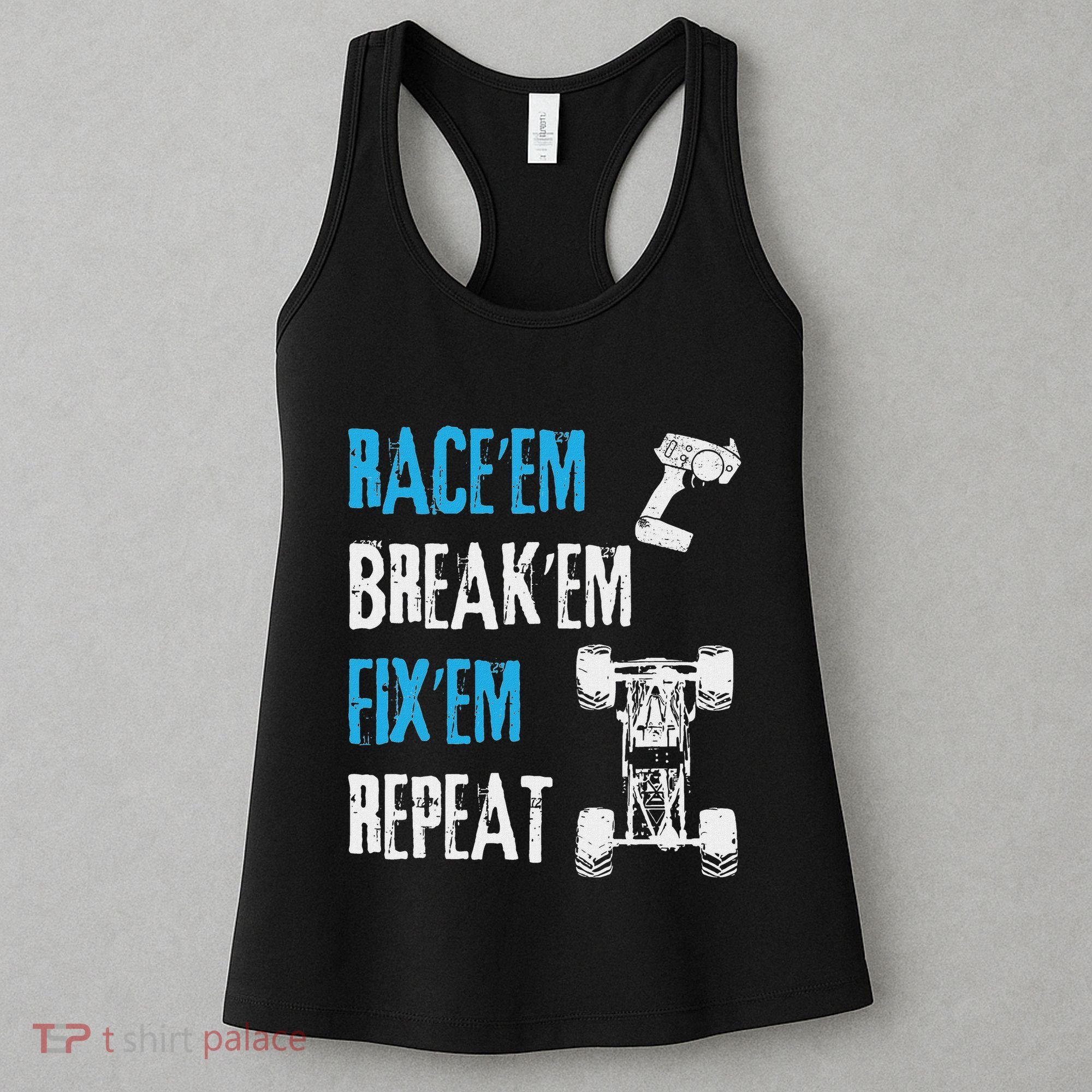 Rc Car Remote Control Racing Gift Women's Tank Top