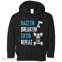 Rc Car Remote Control Racing Gift Toddler Hoodie thumb 0