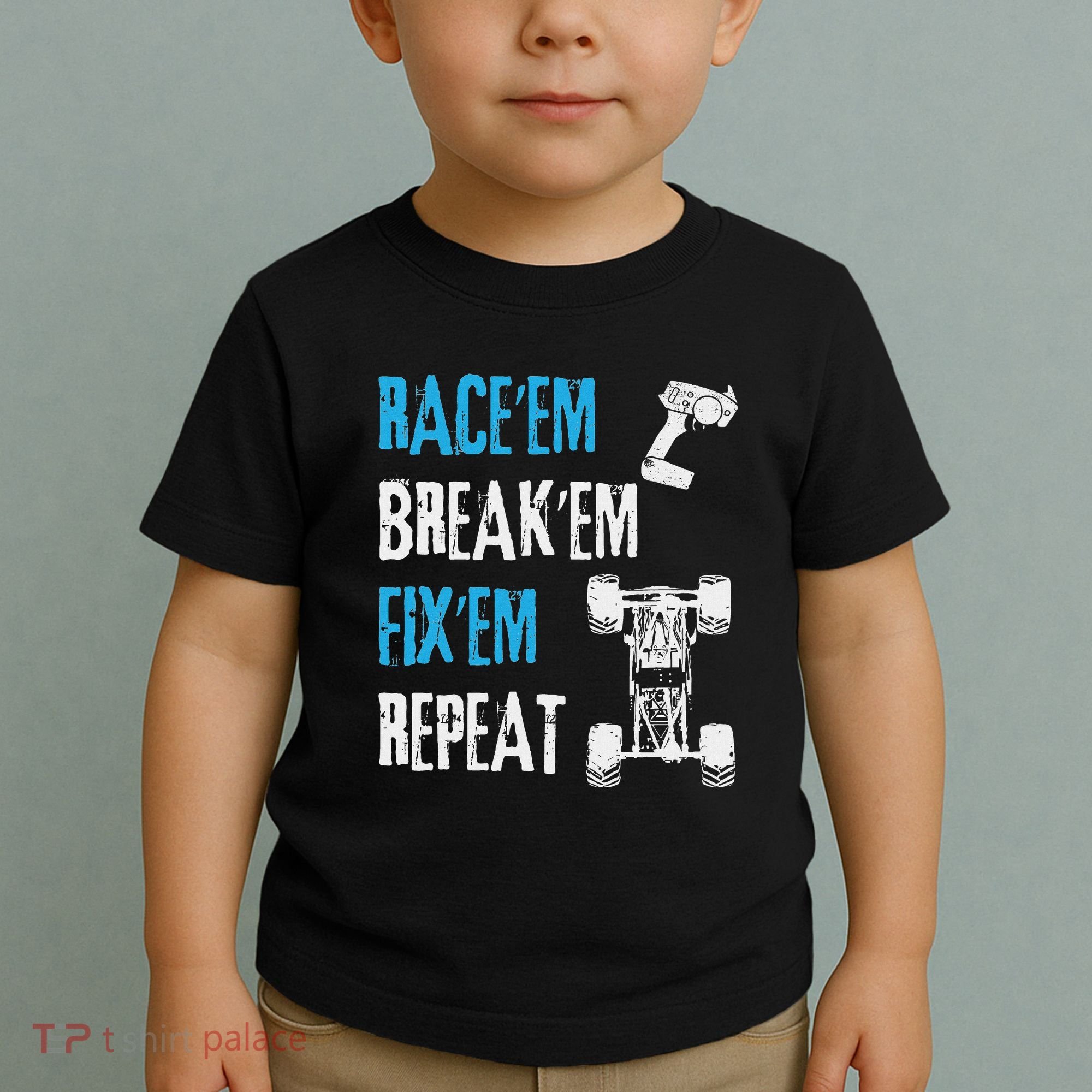 Rc Car Remote Control Racing Gift Toddler T-Shirt