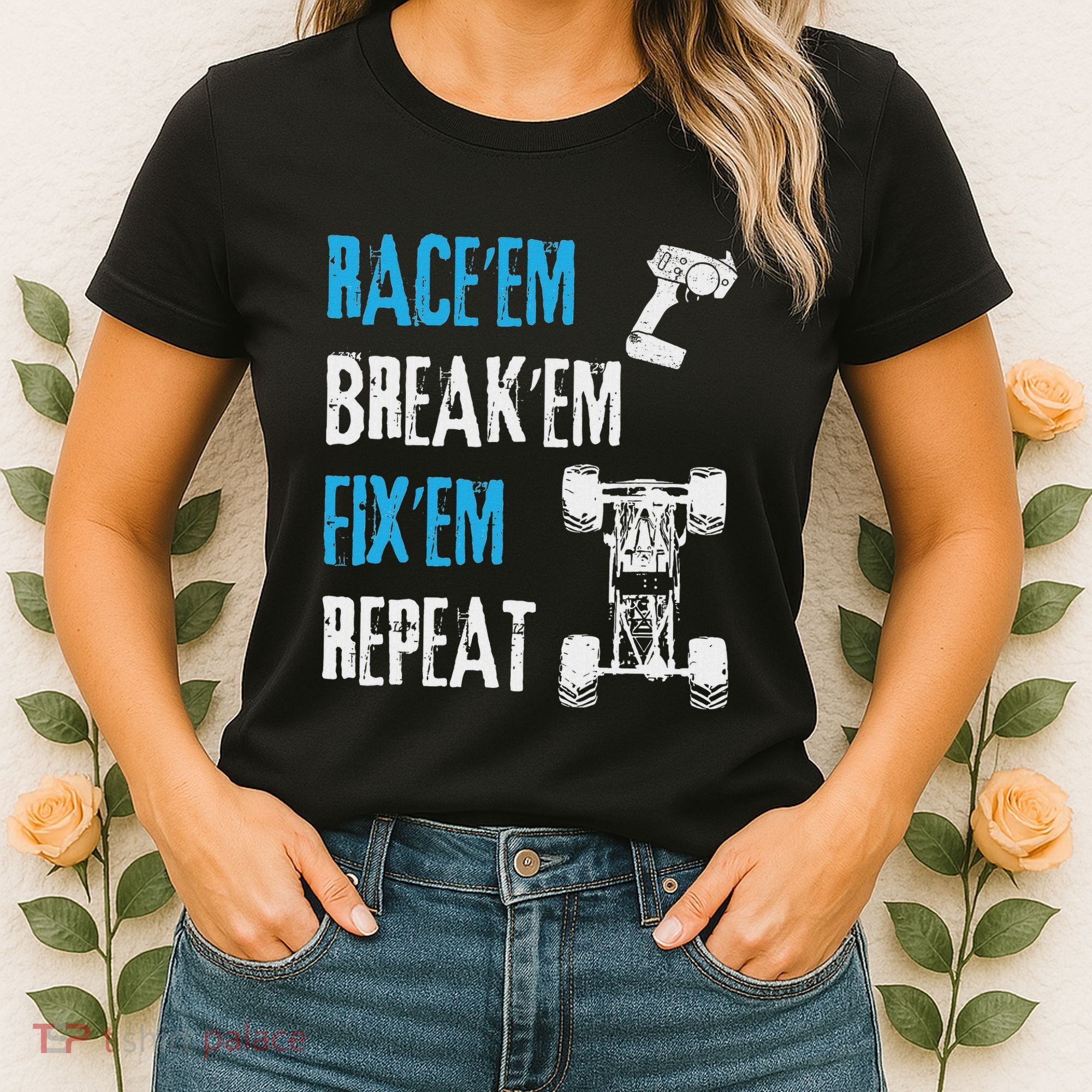 Rc Car Remote Control Racing Gift Women's T-Shirt