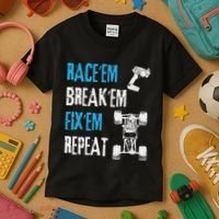 Rc Car Remote Control Racing Gift Kids T-Shirt thumb 3