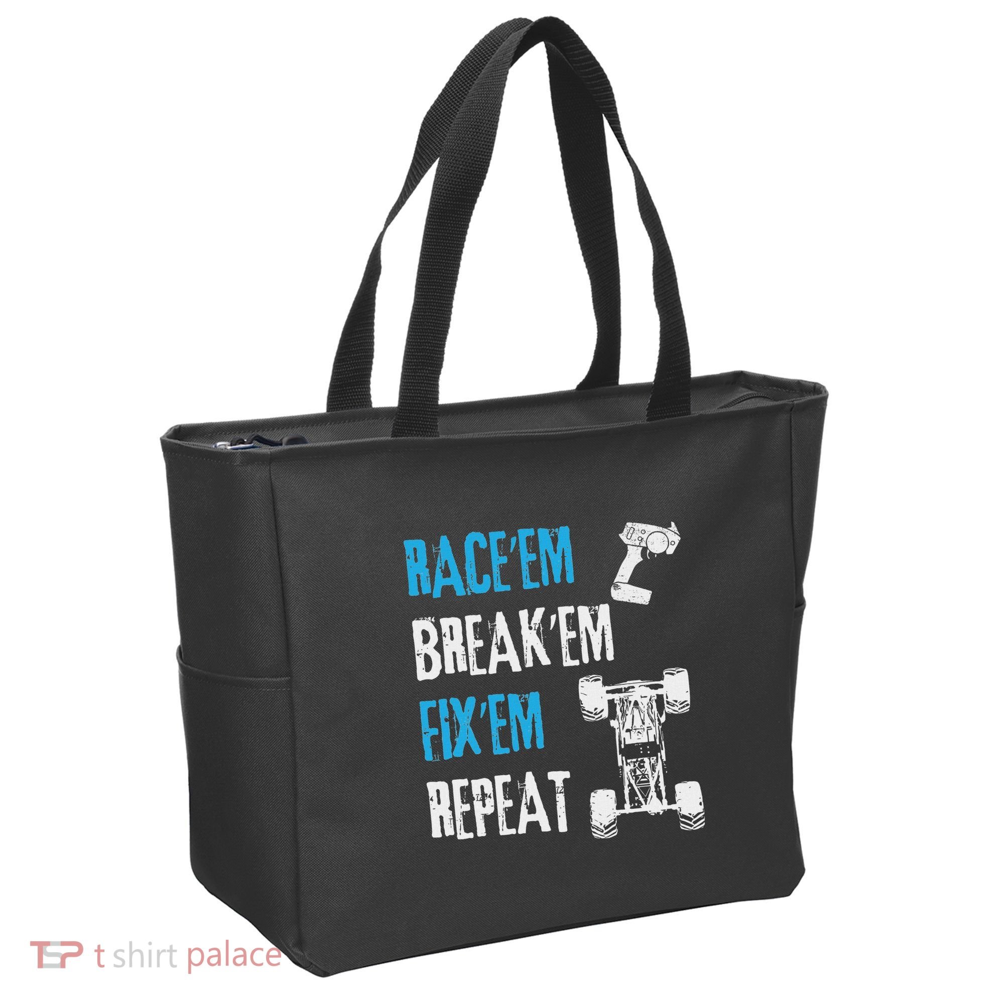 Rc Car Remote Control Racing Gift Tote Bag